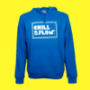 Chill 'n' Flow Logo - Hoodie Blau (Männer) – Bild 2