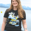Chill 'n' Flow Ventilator Purple Yellow - T-Shirt (Women, slim / straight fit) - Image 3
