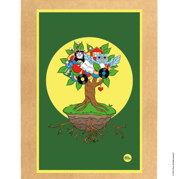 Baum des Lebens - Grün