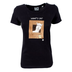 What's on? - Black (Women, slim / straight fit)