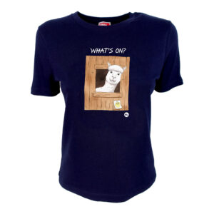 What's on - Navy Blue (Women, slim / straight fit)